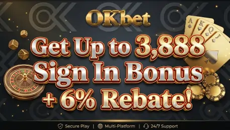 OKBET LOGIN BANNER