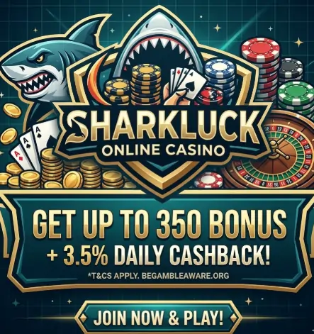 SHARKLUCK BANNER
