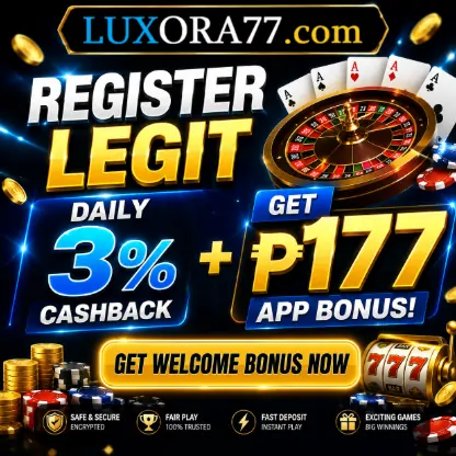 LUXORA77 BANNER