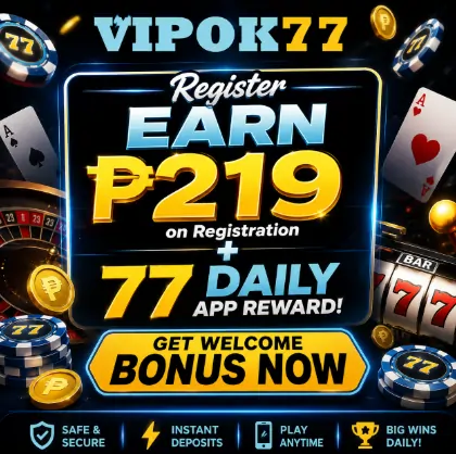 VIPOK77 BANNER