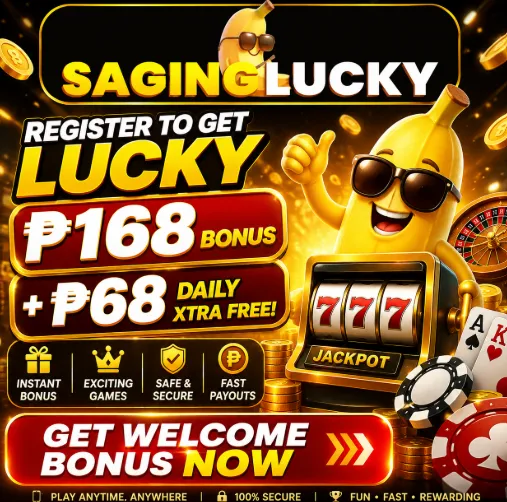 SAGINGLUCKY BANNER